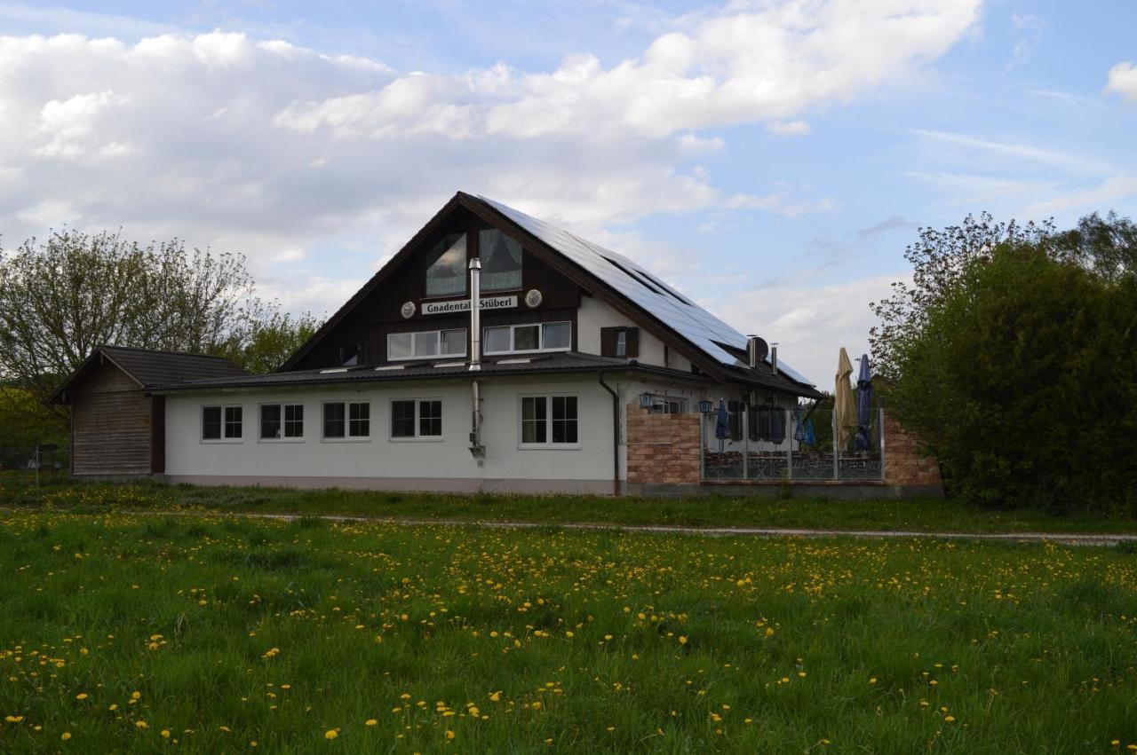 Hôtel Gnadental-Stuberl à Grossaitingen Extérieur photo